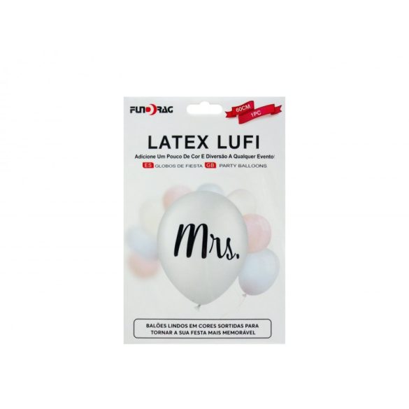 Lufi Mrs. fehér 60cm